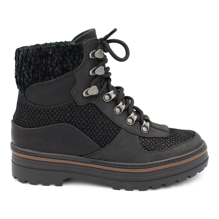 Bottes pour femmes avec structure renforcée et laçage avant - Ismarie