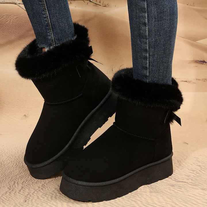 Bottines d'hiver pour femmes à effet serein - Yureli