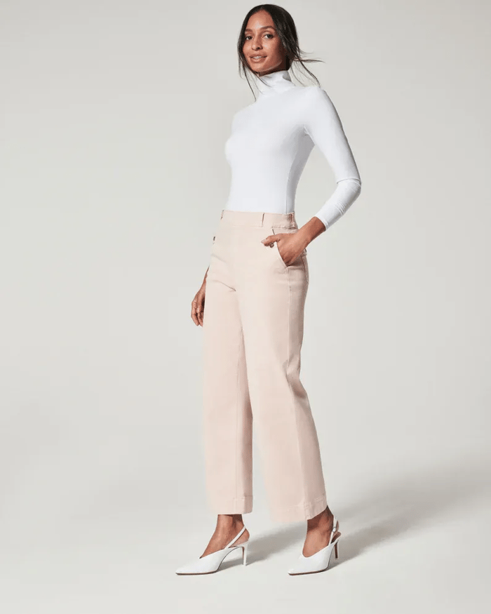 Isy - Pantalon ample cropped