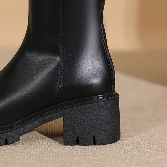 Bottes hautes robustes pour femmes - Svetya
