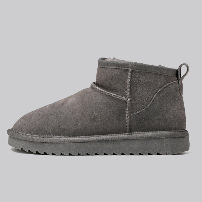 Bottes d'hiver pour femmes en daim avec doublure en laine - Emilia