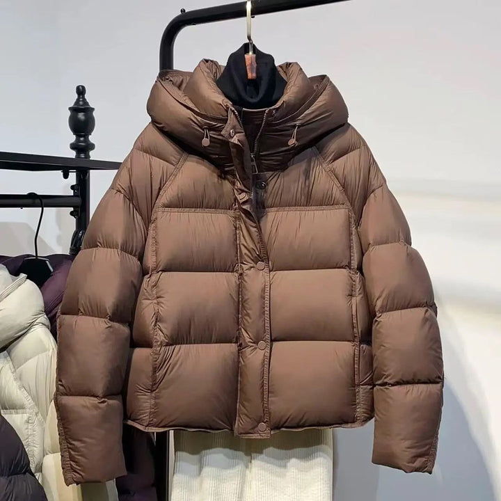 Veste matelassée enveloppante pour femme - Yerinna