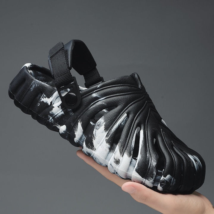 Sandales pour hommes en caoutchouc moulé au design ergonomique et respirant - Mauro