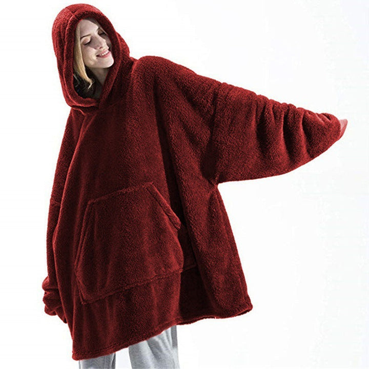 Couverture en sweat-shirt surdimensionné pour femmes - Elin