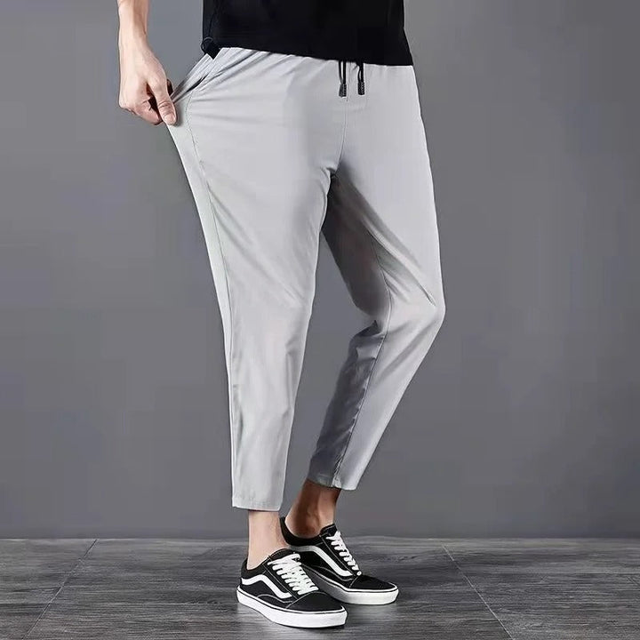 Pantalon court pour homme en tissu léger à coupe décontractée - Mateo