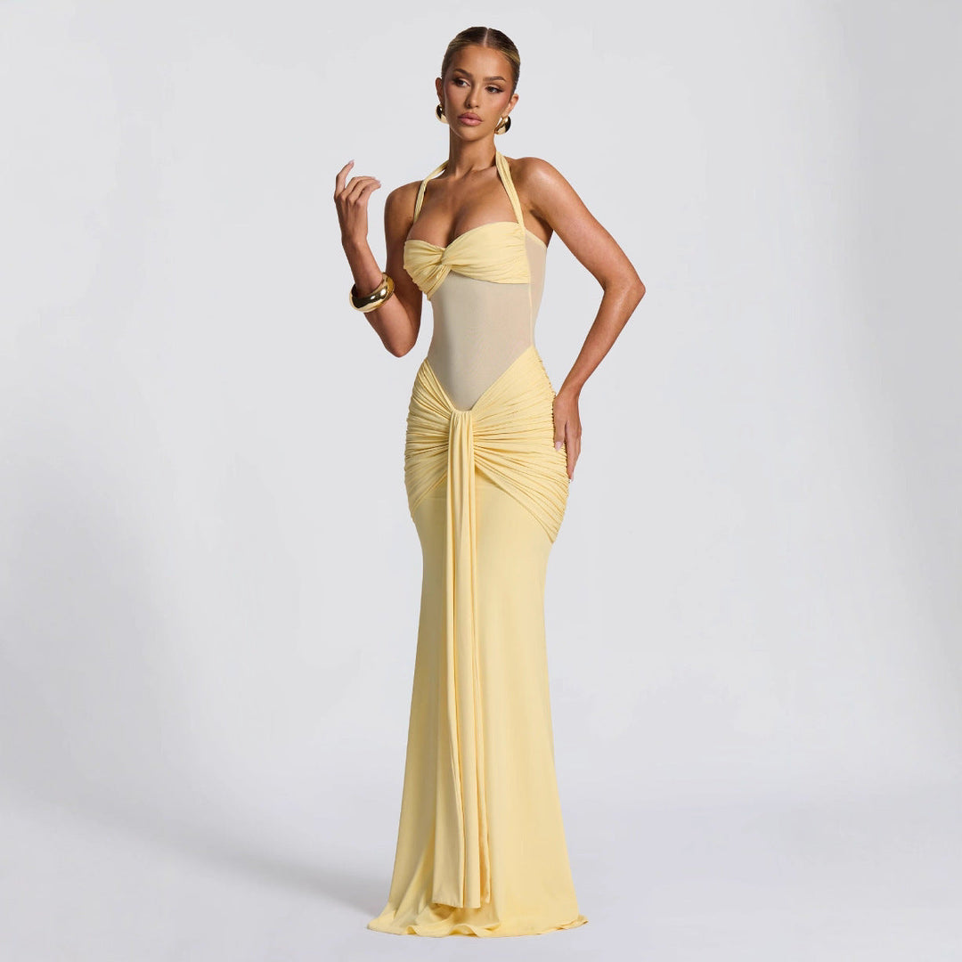 Robe moulante à bretelles - Elara