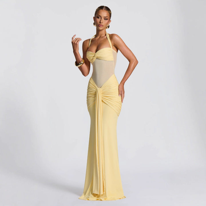 Robe moulante à bretelles - Elara