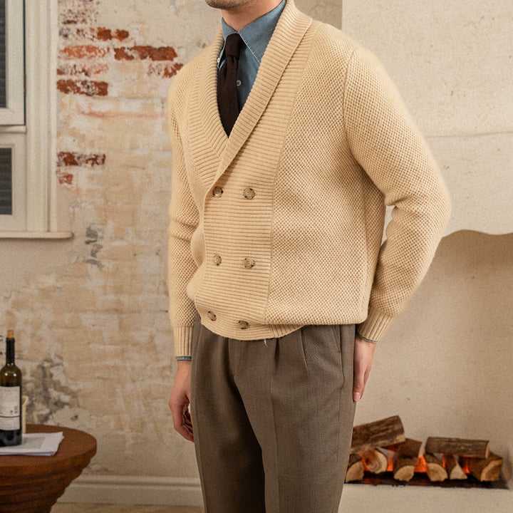 Cardigan en maille haut de gamme pour hommes - Lizandro