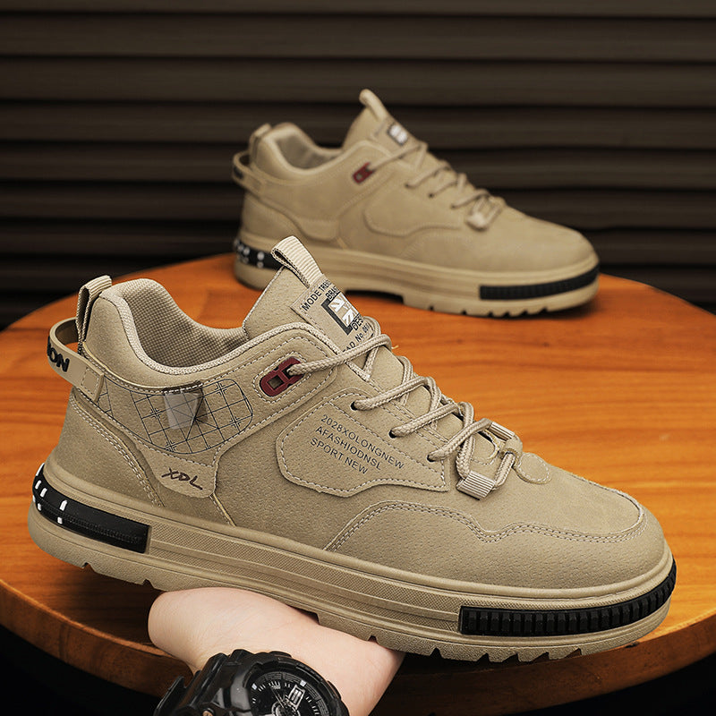 Bottines en tissu pour hommes structure technique - Haldorik