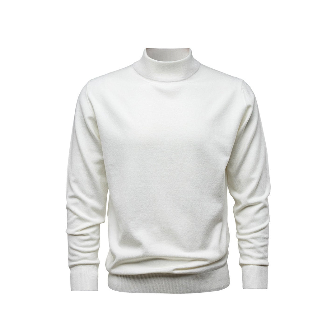 Pull en maille à col pour hommes - Lenox