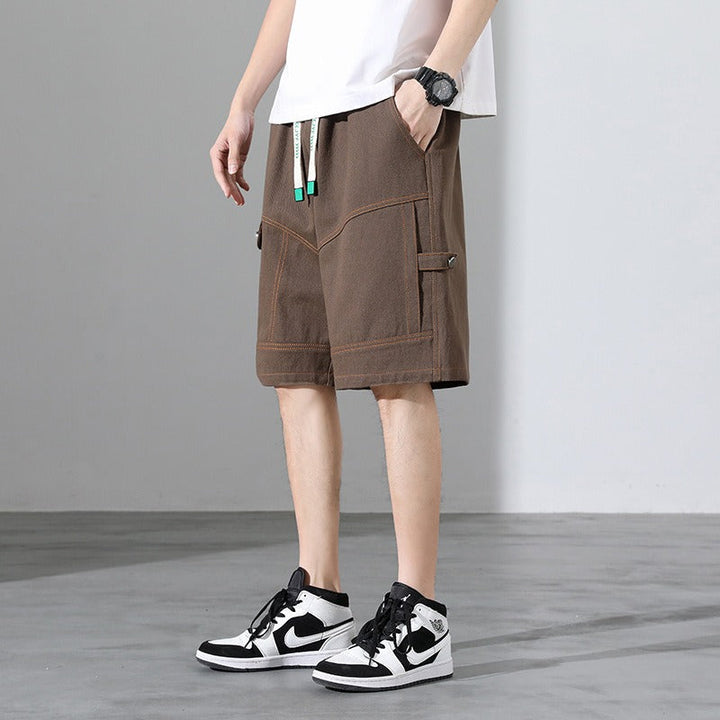 Short homme style urbain coutures contrastées - Mateo