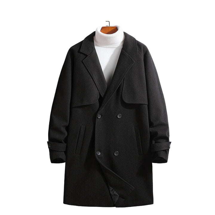 Manteau long en laine pour homme - Armand