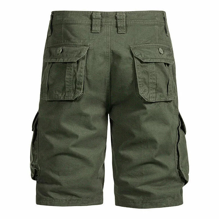 Short décontracté à poches cargo en coton pour hommes - Jason