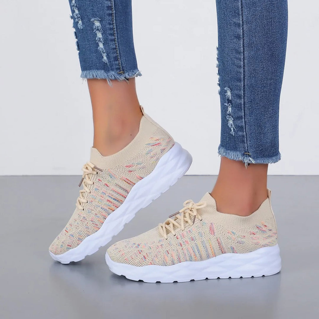 Baskets pour femmes en tissu respirant avec semelle sportive - Eloísa