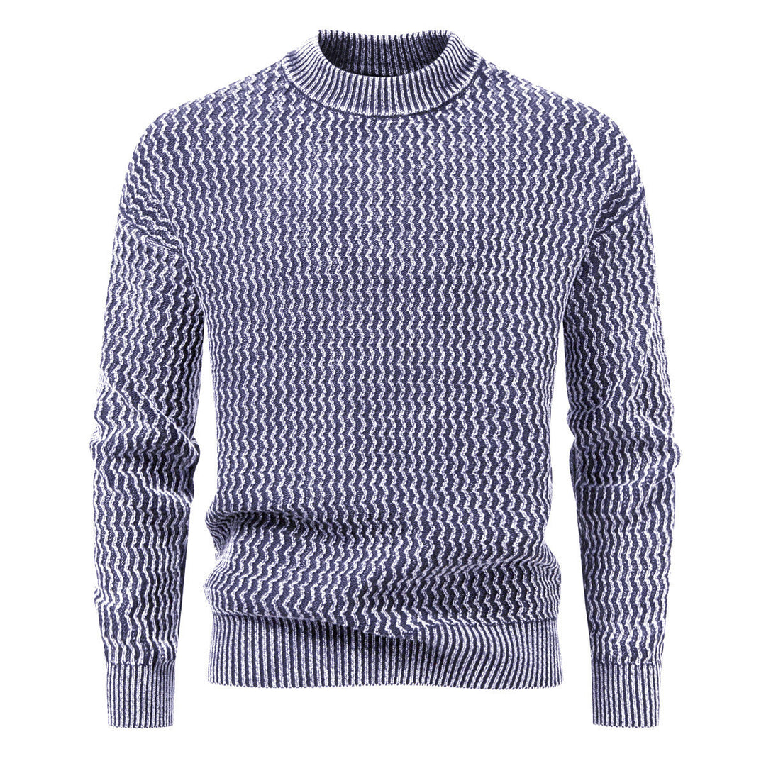 Pull jacquard léger pour hommes - Erian