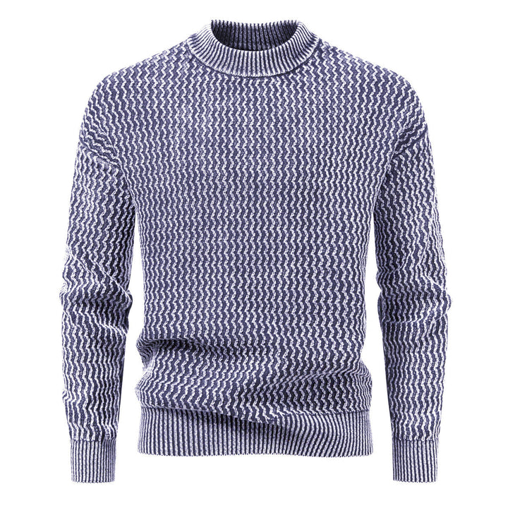 Pull jacquard léger pour hommes - Erian