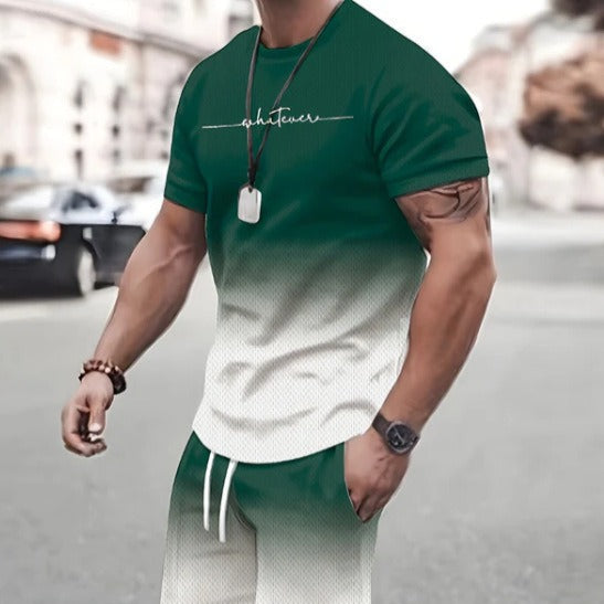 Ensemble sportif pour hommes dans un style urbain moderne en tissu respirant - Mauro