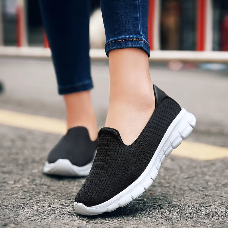 Chaussures pour femmes en maille respirante et semelle souple - Lara