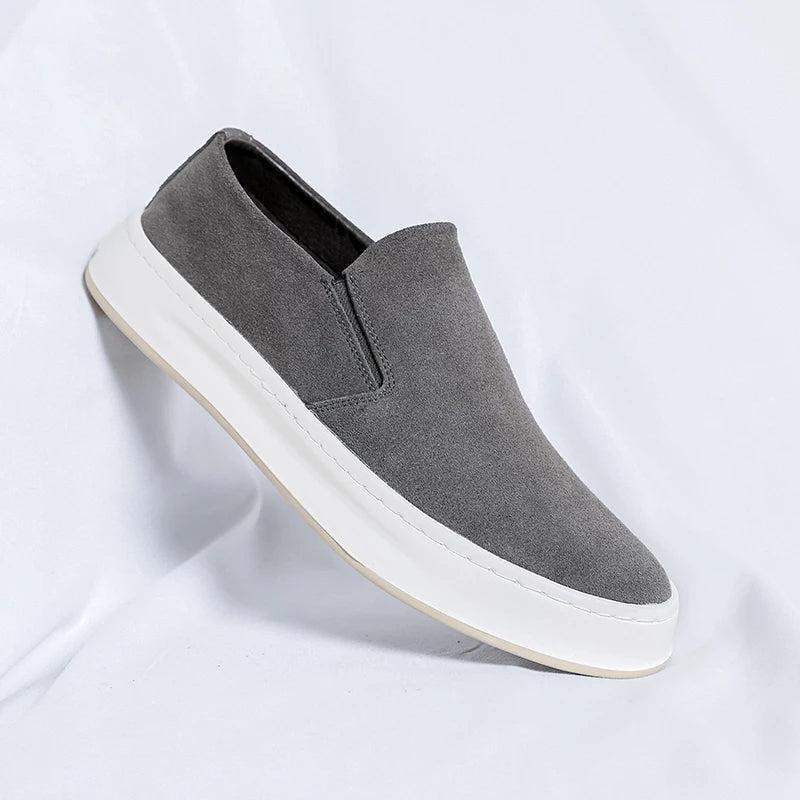 Mocassins en daim haut de gamme pour hommes, sans lacets - Rodrigo