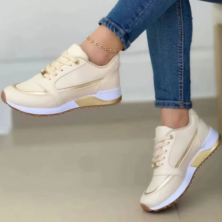 Baskets pour femmes avec détails métalliques dans un style décontracté - Julieta