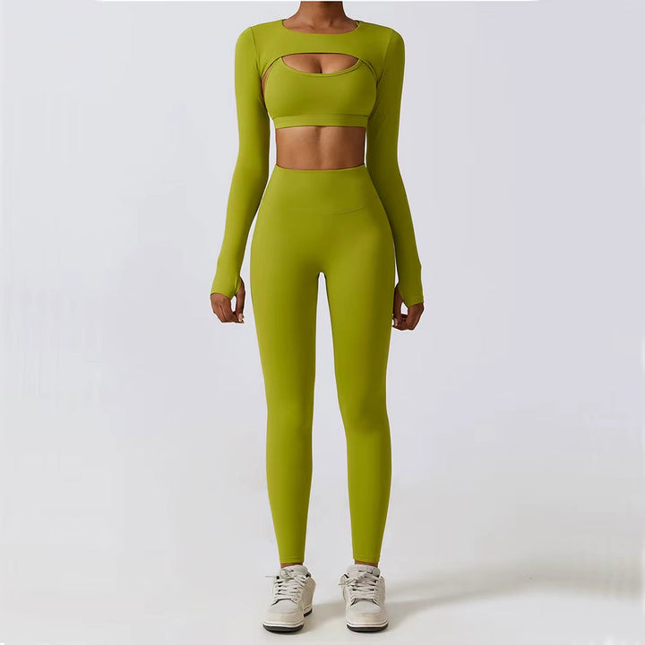 Ensemble de sport compressif en lycra pour femmes - Amanda