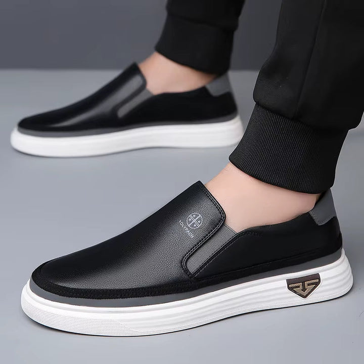 Mocassins décontractés pour hommes en cuir synthétique respirant - Samuel