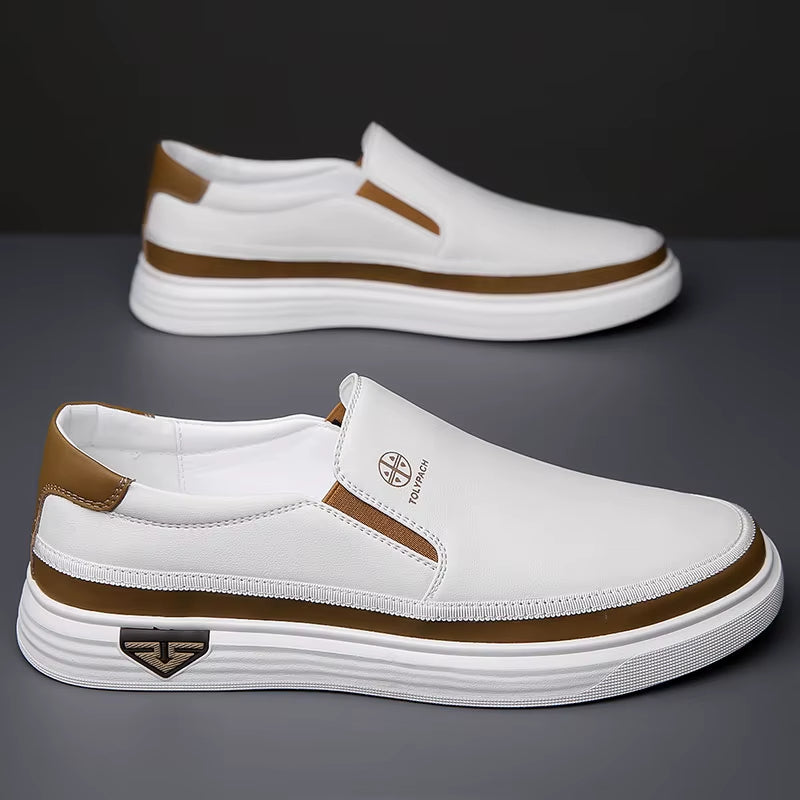 Mocassins décontractés pour hommes en cuir synthétique respirant - Samuel
