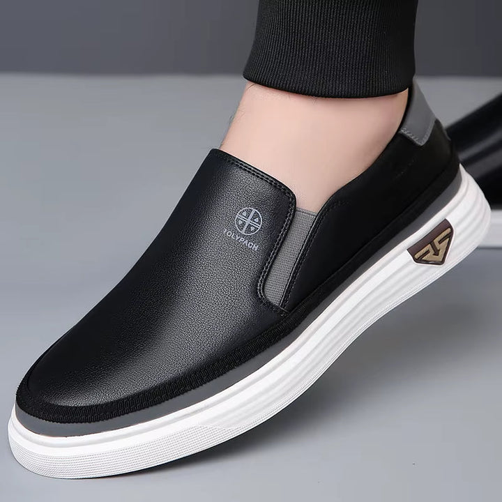 Mocassins décontractés pour hommes en cuir synthétique respirant - Samuel