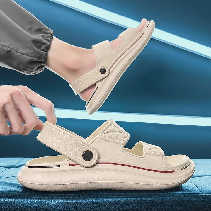 Sandales décontractées pour hommes, semelle antidérapante, style plateforme - Bruno
