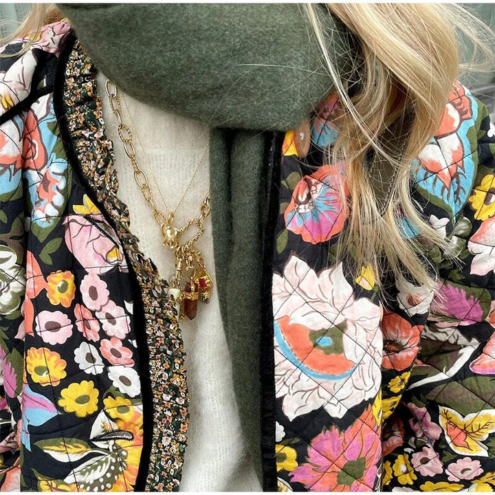 Marina - Veste à motif floral