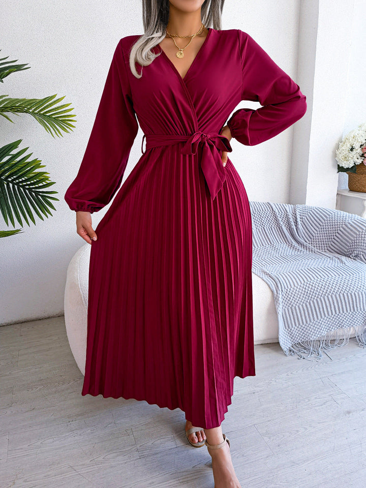 Robe Sophia avec décolleté en V