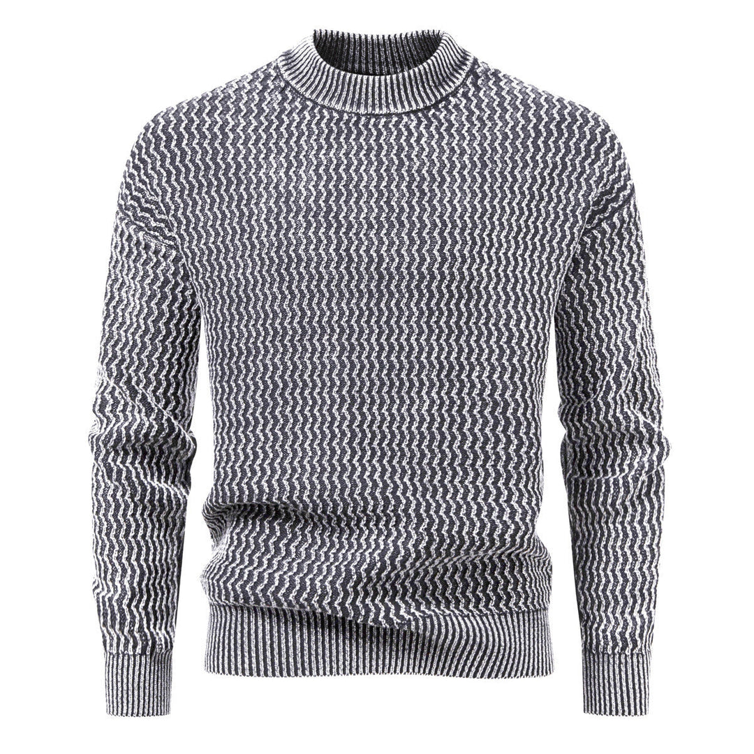 Pull jacquard léger pour hommes - Erian