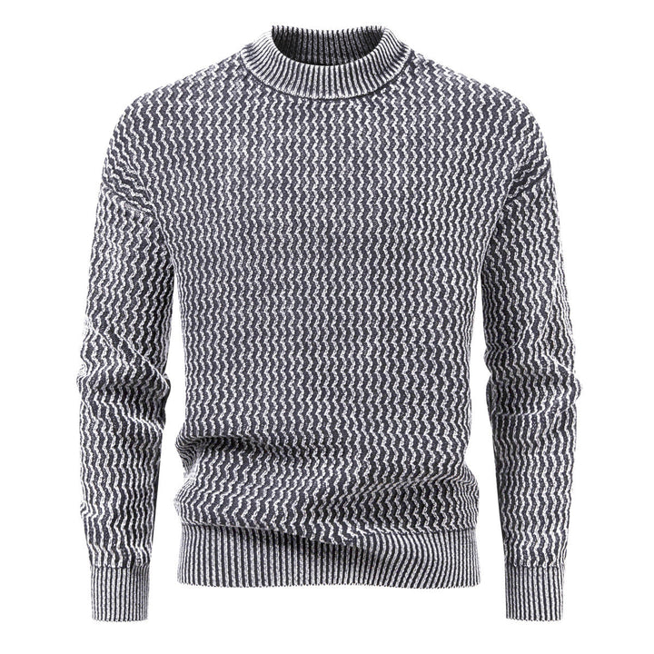 Pull jacquard léger pour hommes - Erian