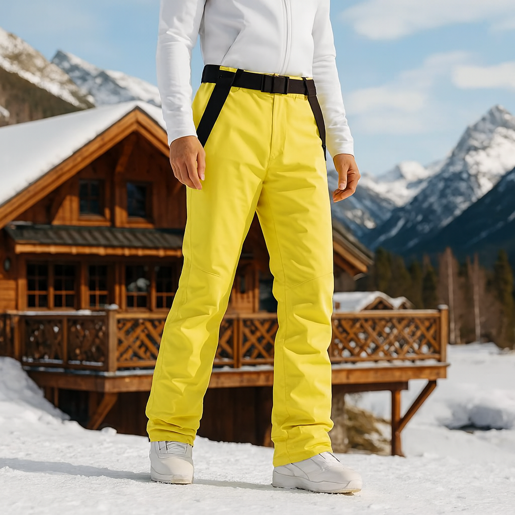Pantalon de ski isolé et coupe-vent pour femme - John