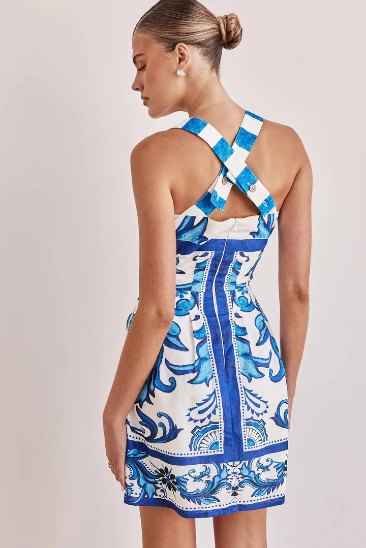 Samira - Robe d'été imprimée pour femmes