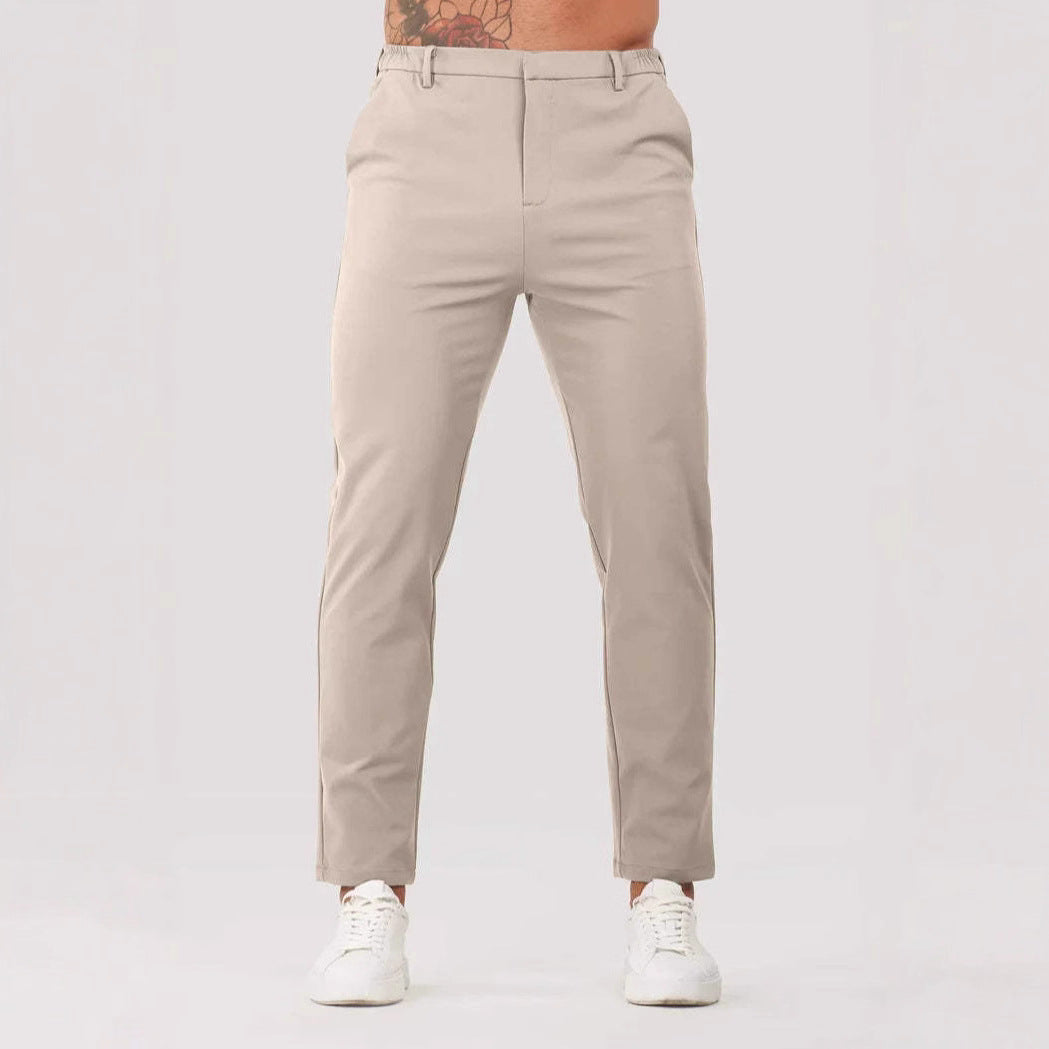 Pantalon de costume droit pour hommes - Jorund