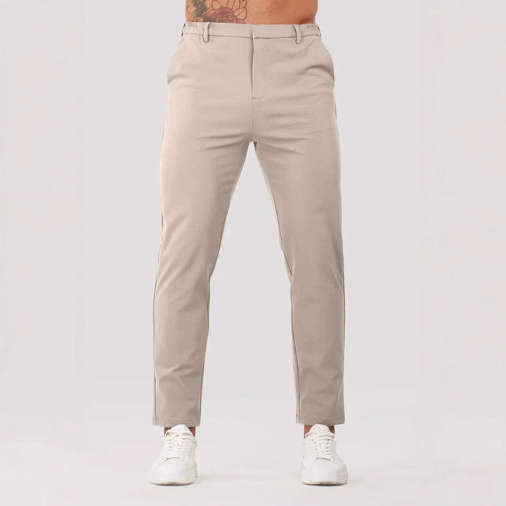 Pantalon de costume droit pour hommes - Jorund