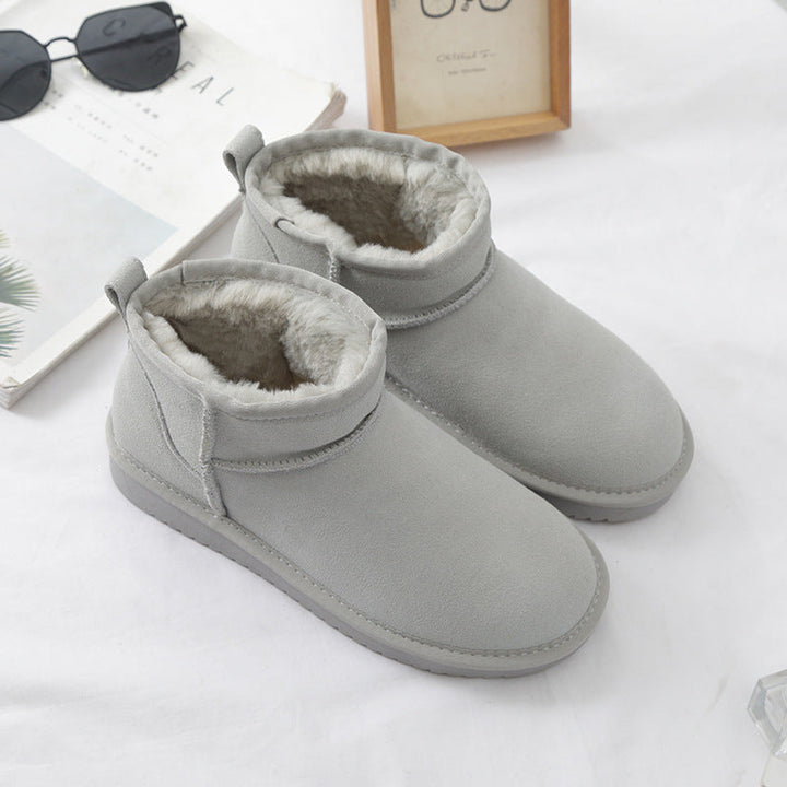 Bottines d'hiver pour femmes en daim avec doublure intérieure - Sophia