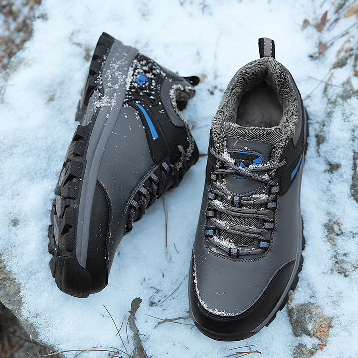 Chaussures de randonnée pour hommes avec semelle de traction et doublure thermique - Roland