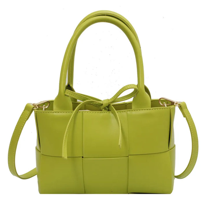 Petit sac à bandoulière à effet tressé pour femme - Lía