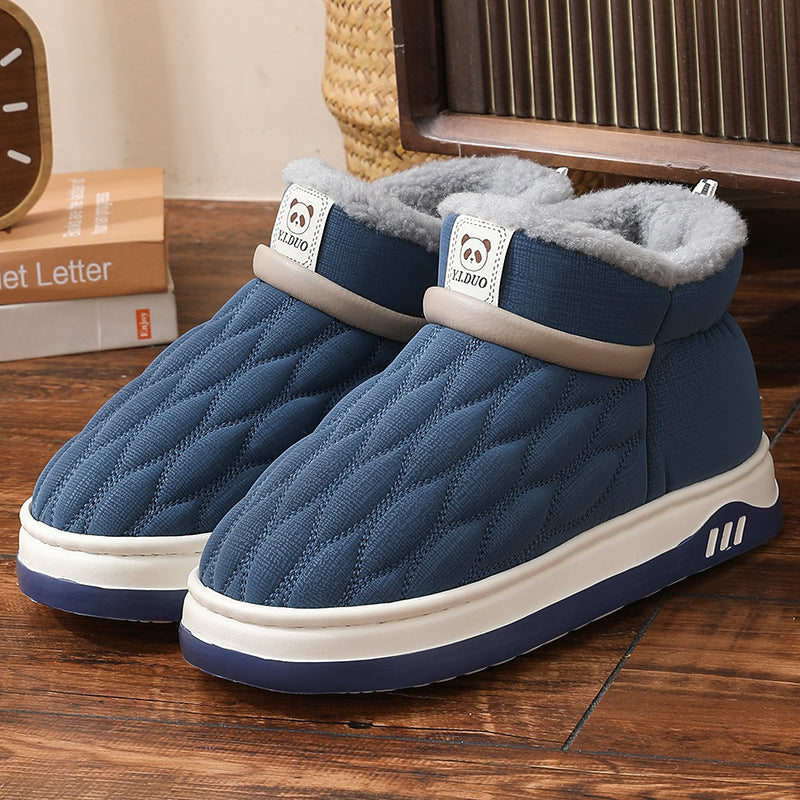 Chaussons unisexes matelassés avec doublure chaude - Frakie