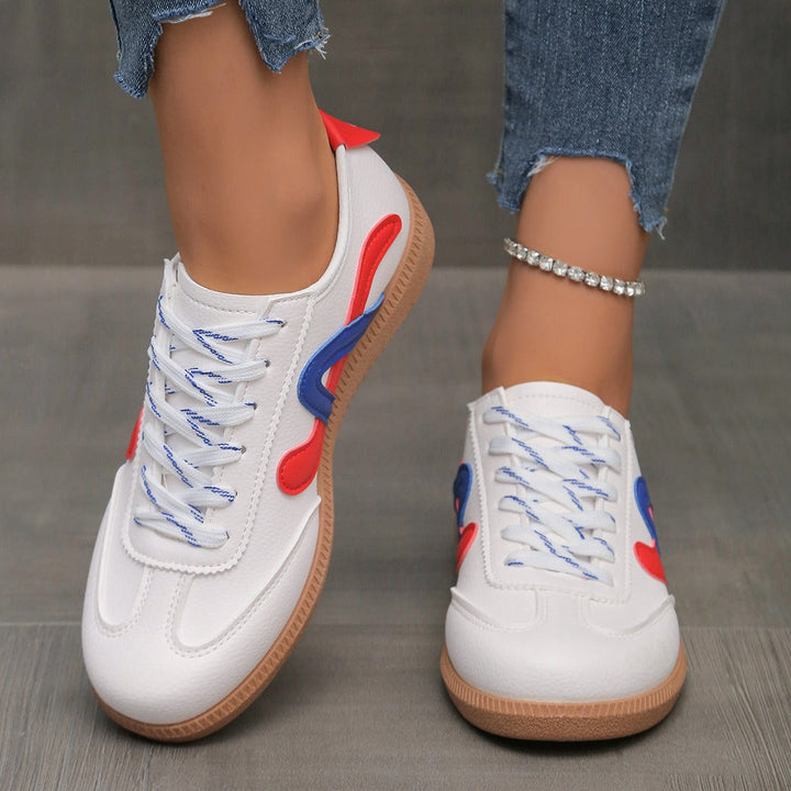 Baskets plates d'entraînement de style rétro pour femmes - Daniela
