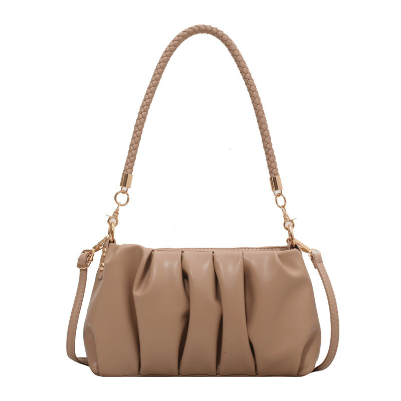 Sac à bandoulière souple avec plis - Evelina