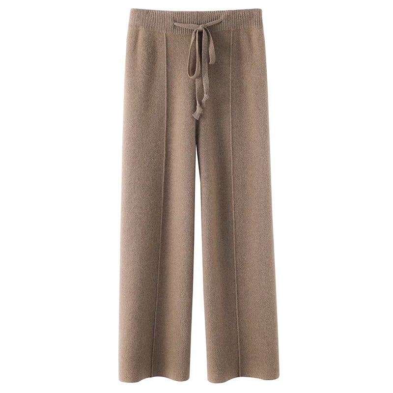 Pantalon effet tricoté doux pour femme - Iverine