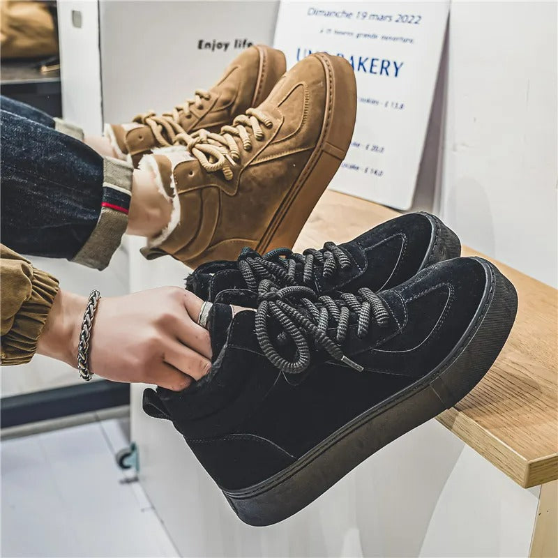 Bottes casual pour hommes avec effet thermique - Renwald