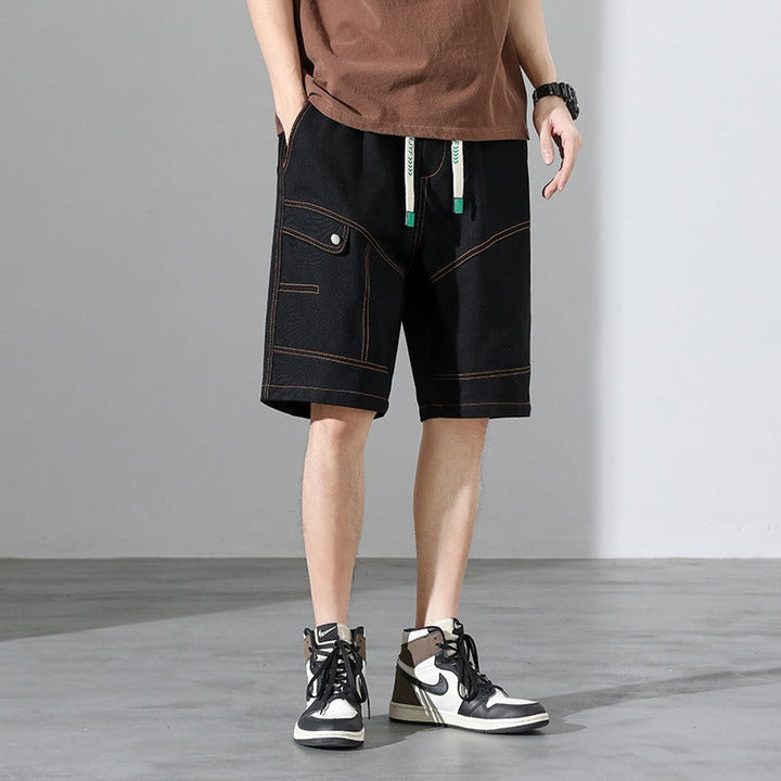 Short homme style urbain coutures contrastées - Mateo