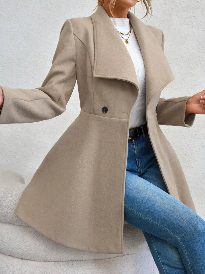 Manteau long et élégant pour femme - Evarine