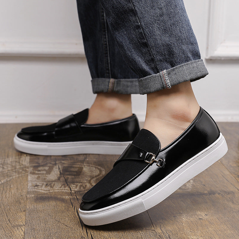 Hommes Slip-on Chaussures en cuir Casual - Jonas