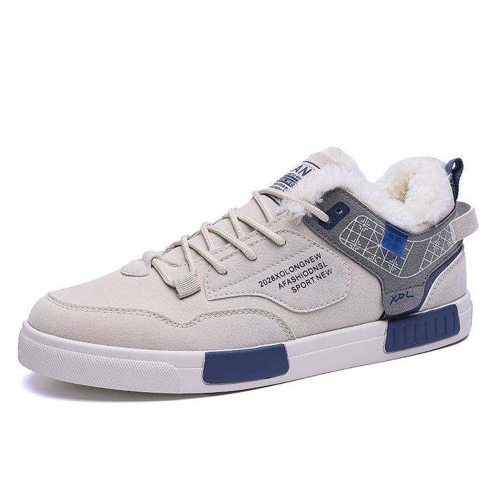 Chaussures de sport tissées pour hommes avec doublure en polaire - Eirikr