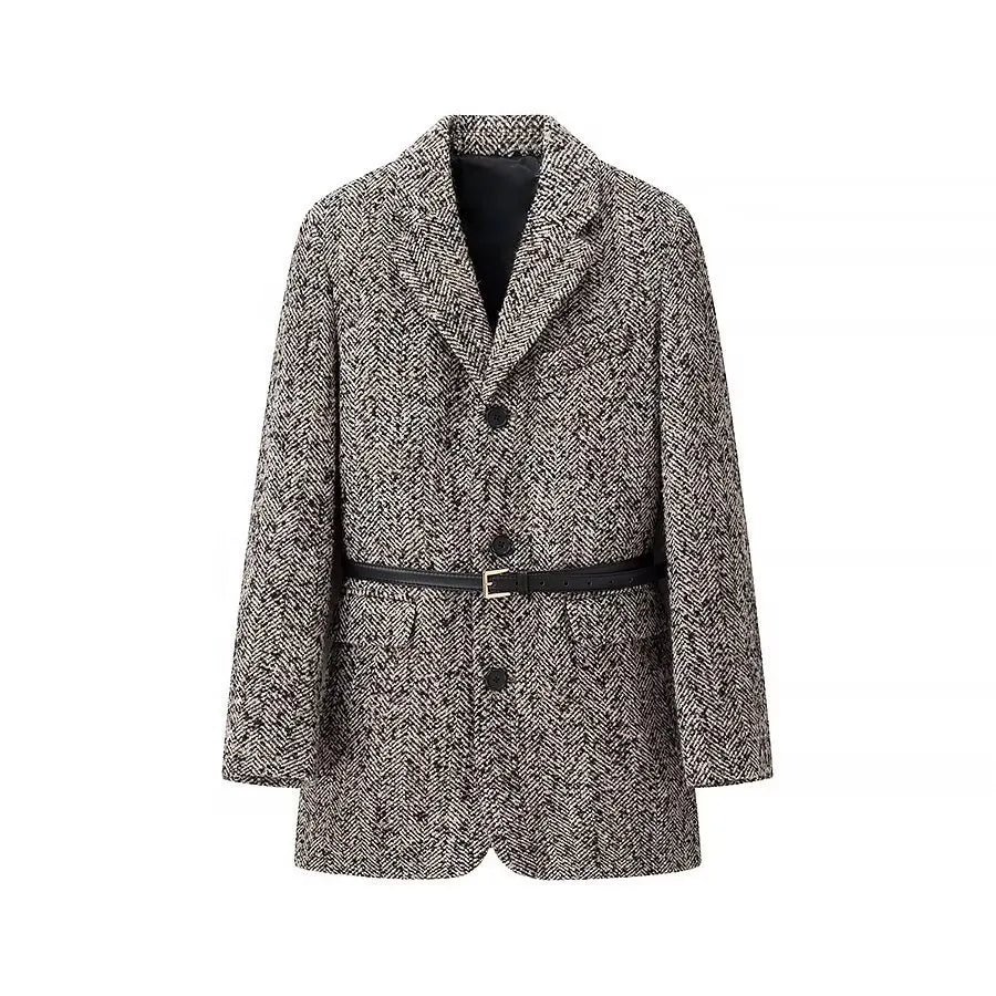 Manteau blazer ample avec ceinture pour femmes - Rosalinde